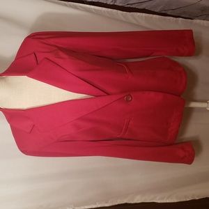 Metaphor Knit Blazer Red Petute XL